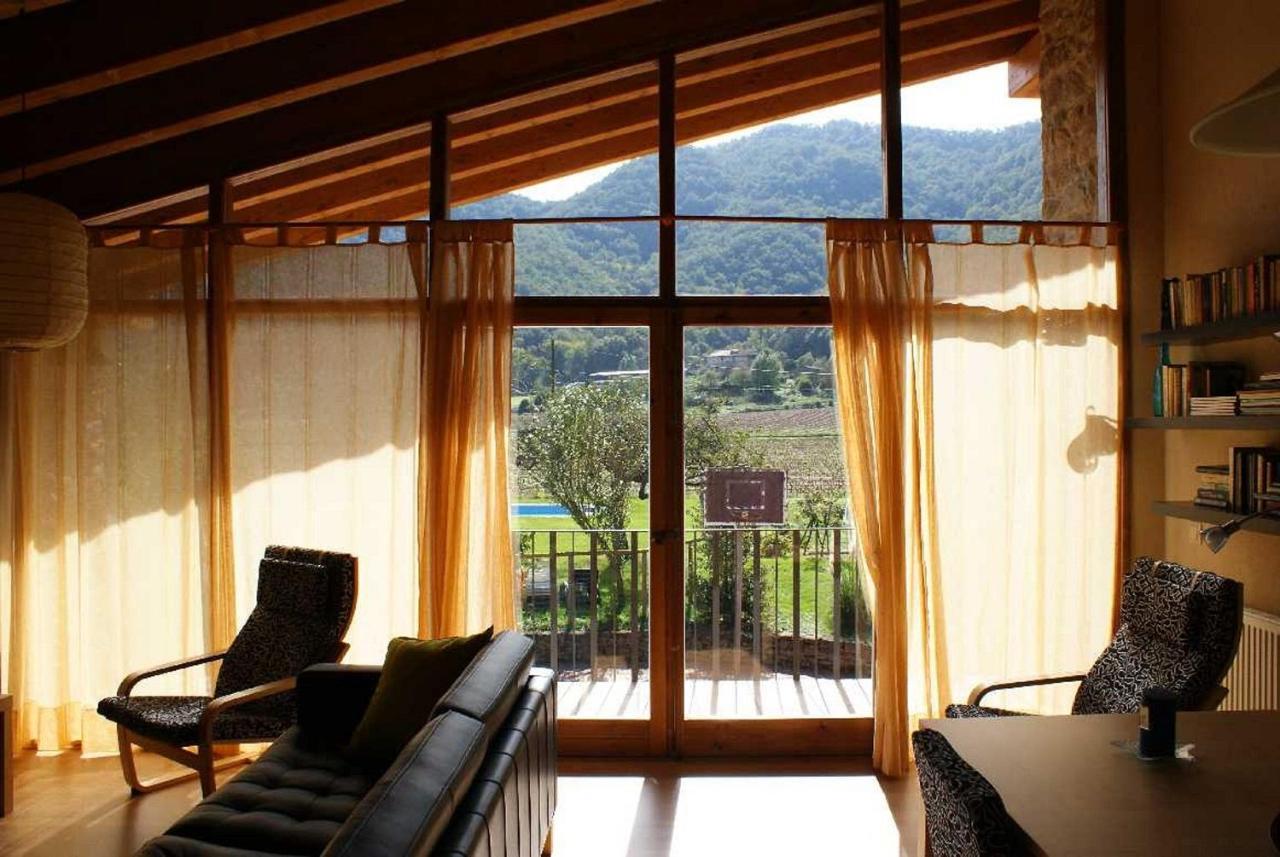 El Mas Prat Apartment La Vall de Bianya Luaran gambar