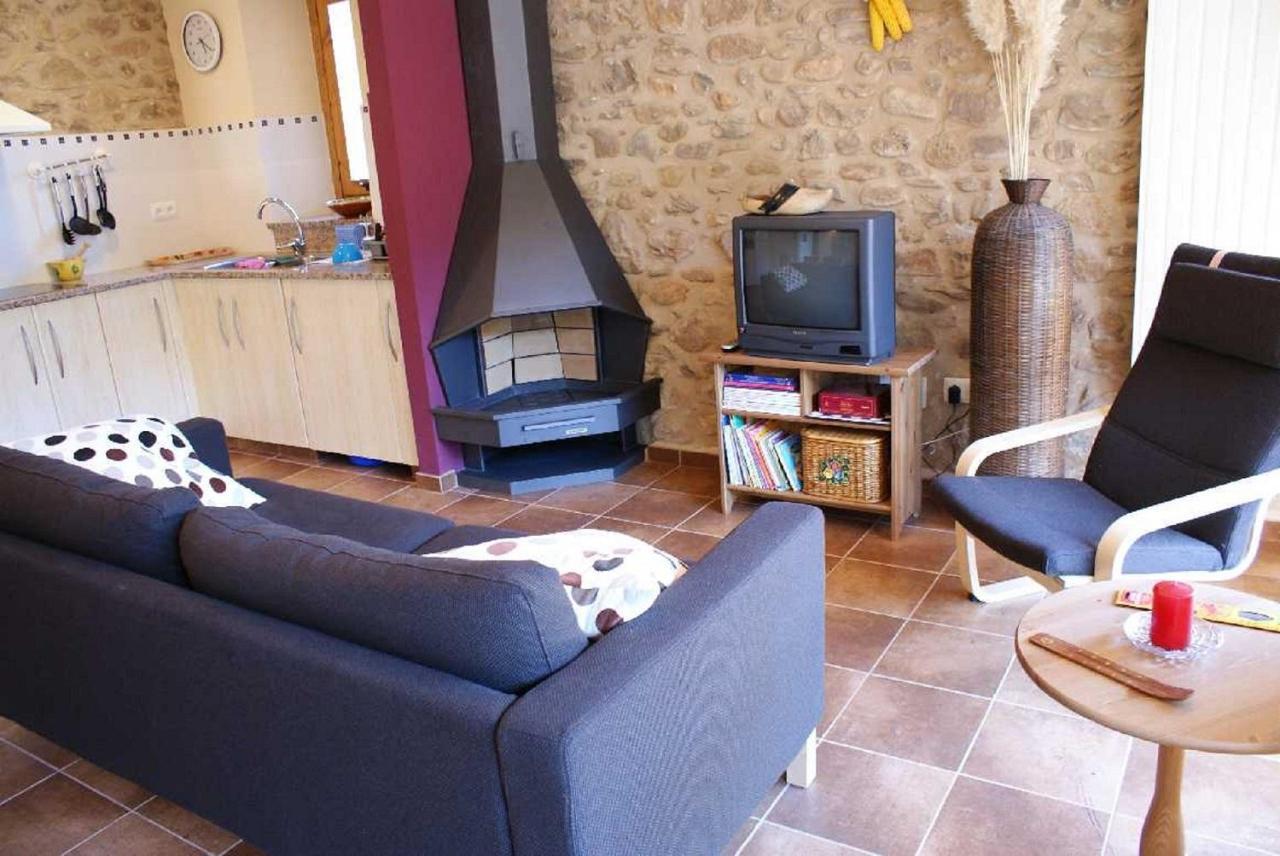 El Mas Prat Apartment La Vall de Bianya Luaran gambar